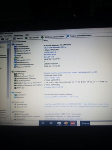 Samsung r530 laptop dual - samsung,