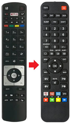 Telecomando adatto per led - telecomando, tv