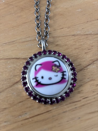 Collana con ciondolo cristallo