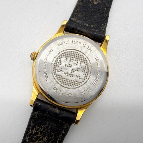 Orologio moneta foglia - a,