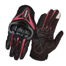 SUOMY Guanti Moto, Rosso L