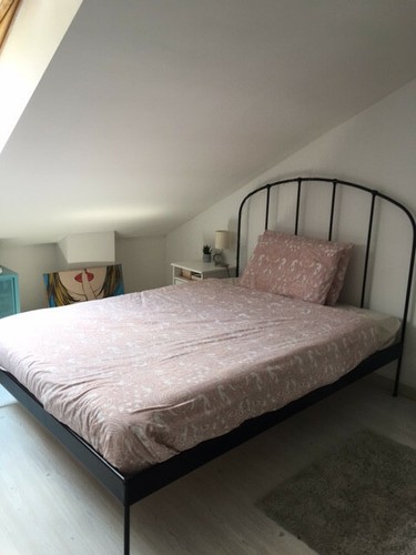 Letto ferro battuto - in, una
