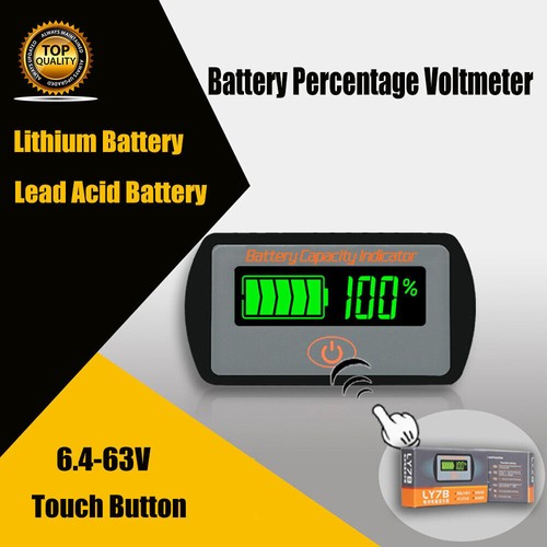 Lcd dual battery monitor - lcd,