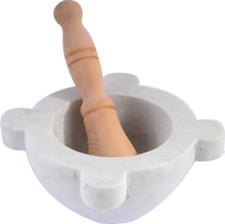 Mortaio Marmo Pestello in