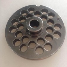 PIASTRA TC 22 REBER DIAMETRO 10 MM ACCIAIO INOX PER TRITACARNE ELETTRICO mshop
