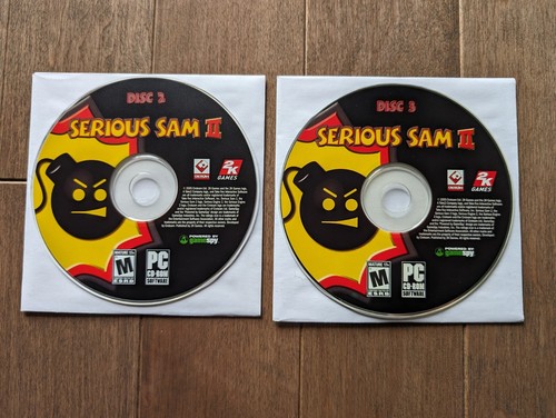 Serious sam game disc - sam,