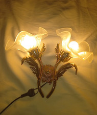 VINTAGE SATIN GLASS SIGNED