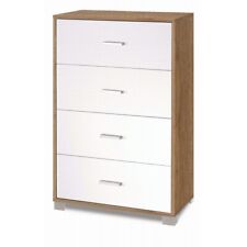 Como Cassettiera Noce Bianco 4