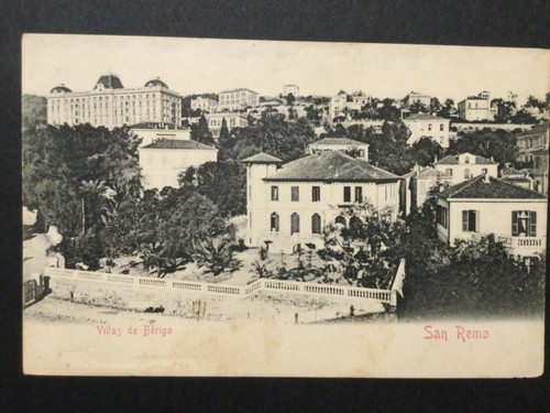 Antica cartolina san - san, remo