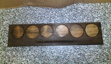 Vassoio in Legno Porta Bicchieri Calici Birra Moretti Udine Una Storia Italiana