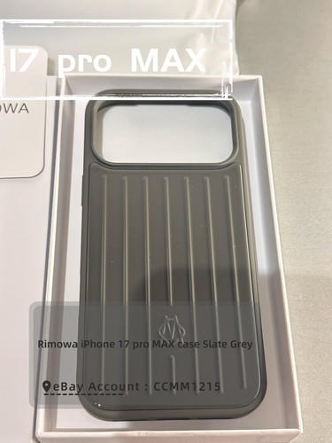 Rimowa custodia grigio - rimowa, ardesia