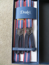BRETELLE DRAKE'S DENIM A RIGHE