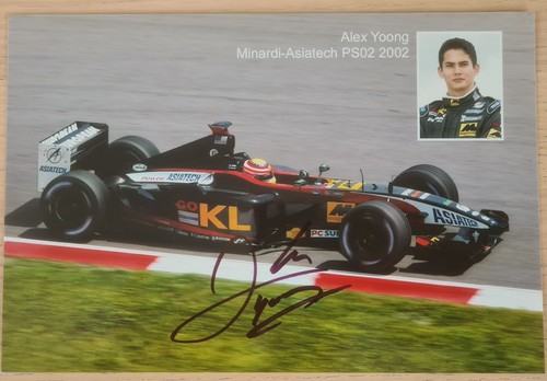 Alex yoong minardi 2002 foto - alex,
