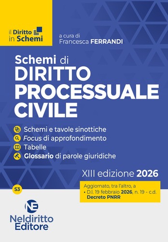 Schemi procedura civile - di,