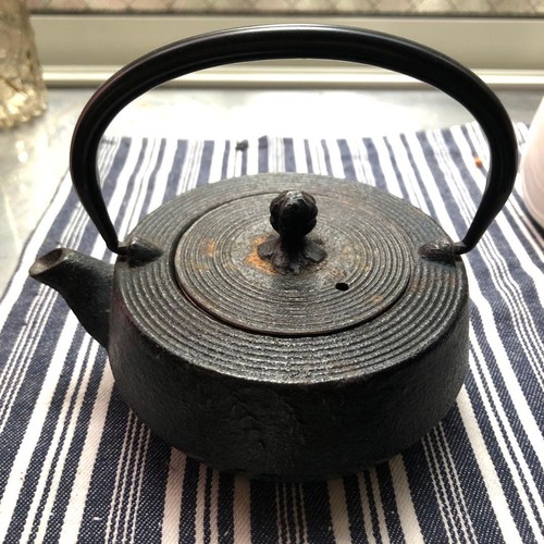 Teiera ghisa con infusore - in,