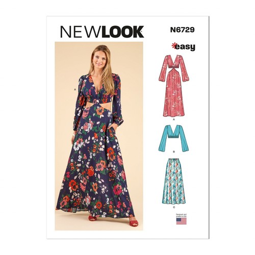 New look 6729 misses - 6729, vestito