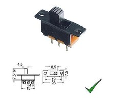 Deviatore a slitta bipolare 2