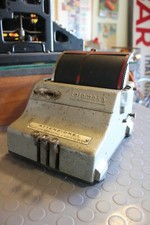 Macchina Totomeka Obliteratrice Schedine 6 Colonne Anni 50 Totocalcio Epoca