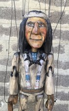 Marionetta Winnetou - bambola