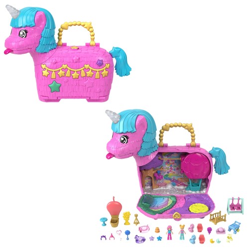 Polly pocket festa unicorno - pocket,