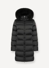 COLMAR 25-26 NEVE SCI DONNA PIUMINO GIACCONE CAPPUCCIO PELLICCIA ECO 2221 E 2YO