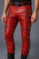 Pantalone Uomo Guniene Rosso