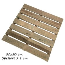 Mattonelle 50x50 in Legno Pino