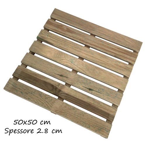 Mattonelle 50x50 legno - mattonelle,