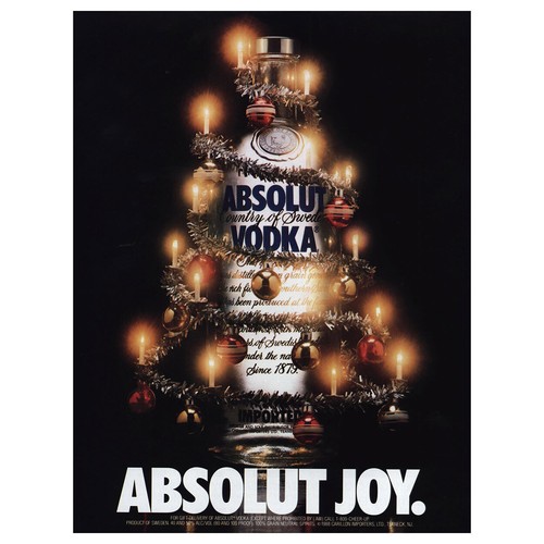 Pubblicità absolut vodka - pubblicità,