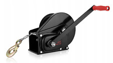 Dragon Winch verricello manuale 1800 libbre / 810 kg | cavo in acciaio 10 m c...