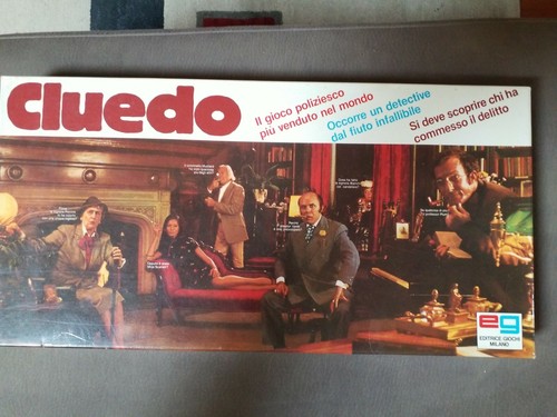 Cluedo vintage edizione - vintage,