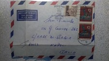 3 FRANCOBOLLI su Lettera