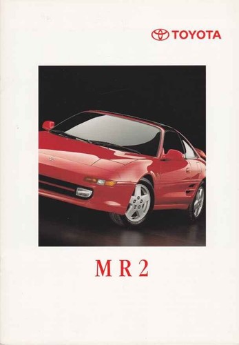 Catalogue brochure toyota mr2 - brochure,