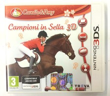 CAMPIONI IN SELLA 3D Cavallo & Pony - Nintendo 3DS 2DS Gioco in Italiano