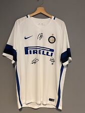 Maglia Inter Firmata (2016), Con Richiesta Di Autenticità Effettuata