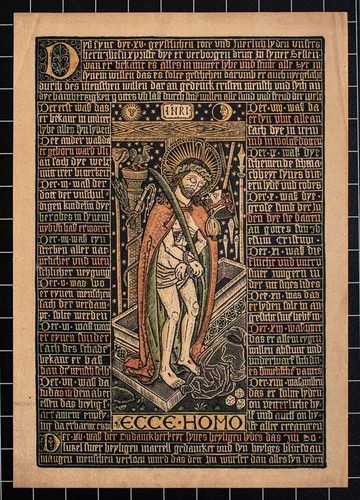 Cristo ecce homo sconosciuto - cristo,