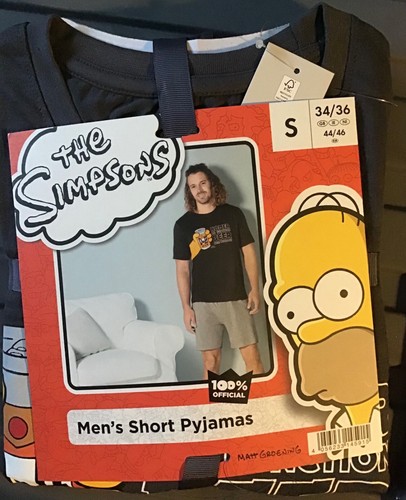 Pigiama uomo stile - corto, con