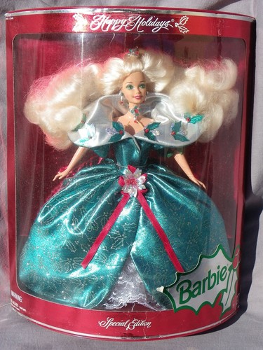 Barbie blonde happy holidays - blonde,