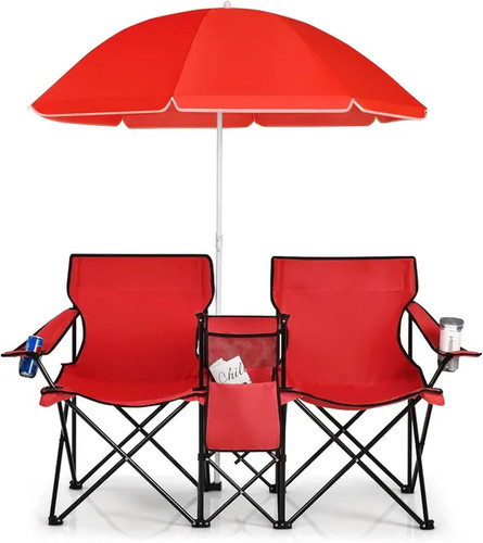 Sedia doppia picnic - , pieghevole