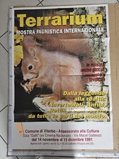 MANIFESTO TERRARIUM COMUNE DI VITERBO ANIMALI