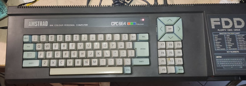 Computer amstrad cpc 664 - computer, fdd
