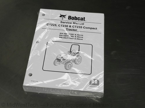 Bobcat ct225 ct230 ct235 - bobcat,