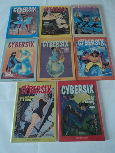 Lotto fumetti cybersix eura - lotto,