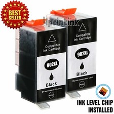 2pk 902XL Black Ink Cartridges