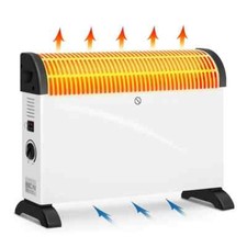 Termoconvettore Ventilato stufa elettrica Ideal Star 3 selezioni 750 1250 2000 W