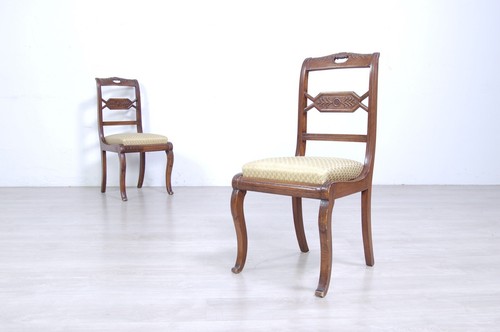 Coppia vecchie sedie - , legno