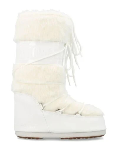 Moon boot classic faux fur - moon,