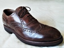 SCARPE NERO GIARDINI PELLE MARRONE N43