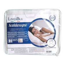 Scaldasonno scaldaletto piazza-mezza LineaBlu mistolana peluche tre gradi calore