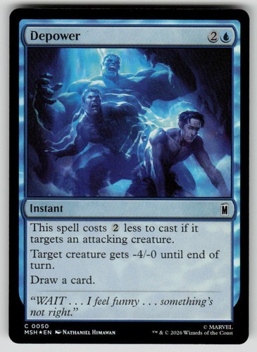 Depower foil common - depower, marvel